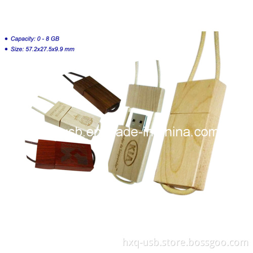 Wooden USB Flash Drive (HXQ-WD001)